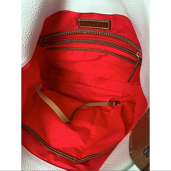 Dooney & Bourke Pebble Leather Logo Lock Hobo - Picture 11 of 16